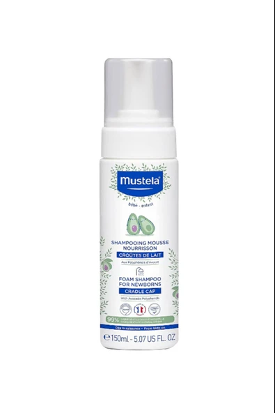 Mustela Yenidoğan Köpük Şampuanı 150 ml ürün görseli 1