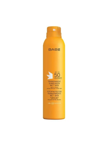 BABE Transparent Sunscreen Wet Skin SPF50 200 ml ürün görseli 1