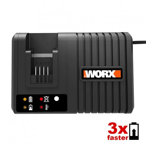 WORX WA3867 20Volt Li-ion PowerShare Hızlı Akü Şarj Cihazı ürün görseli 1