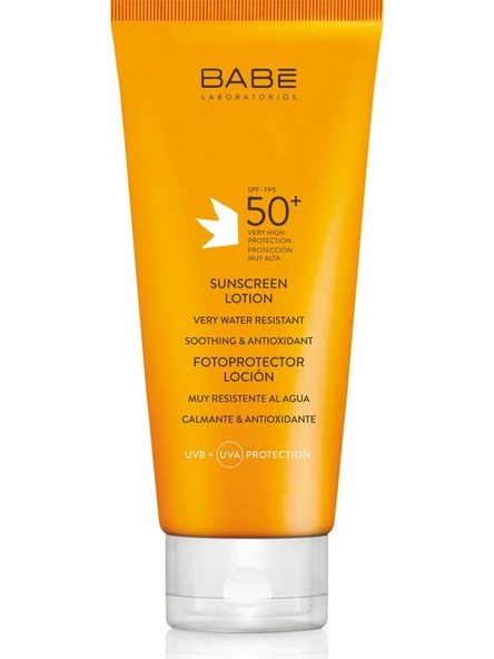 Babe Sunscreen Lotion SPF50+ 200ml ürün görseli 1