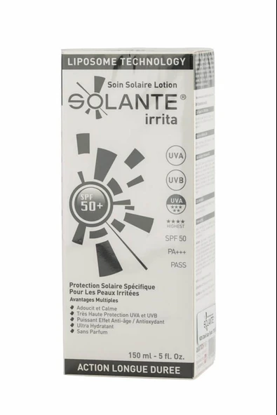 Solante Irrita Sun Care Lotion SPF 50+ 150 ml ürün görseli 1
