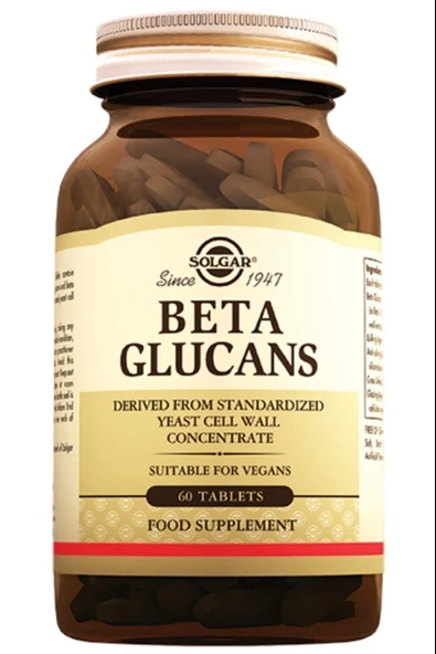 Solgar Beta Glucans 60 Tablet ürün görseli 1