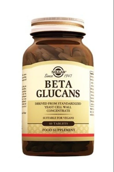 Solgar Beta Glucans 60 Tablet ürün görseli 1