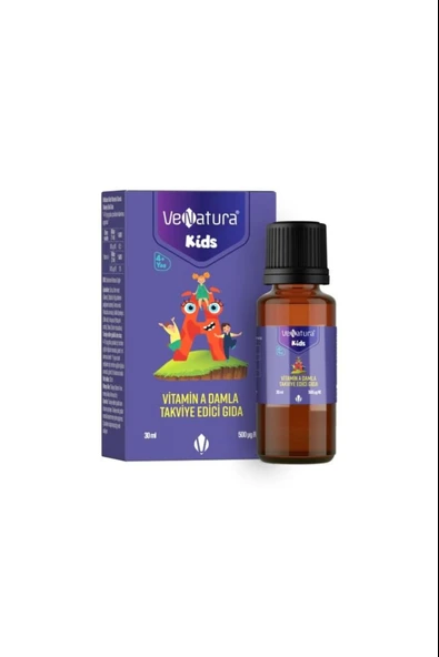 Venatura Kids Vitamin A Damla 30 ml ürün görseli 1