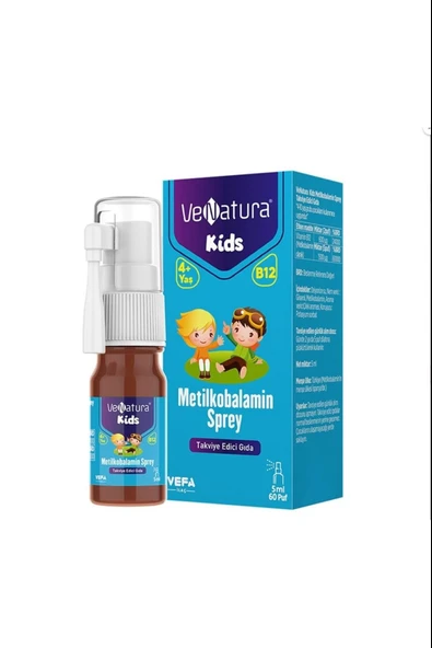 Venatura Kids B12 Metilkobalamin 5 ml ürün görseli 1