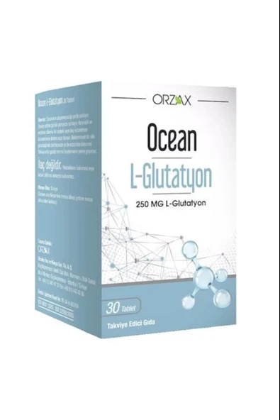 Ocean L-Glutatyon 250 mg 30 Tablet ürün görseli 1