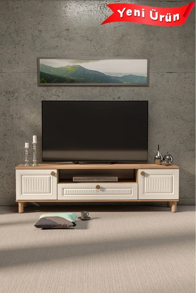 Platinreyon BOHEM TV ÜNİTESİ 180 CM MDF KAPAK ürün görseli 1