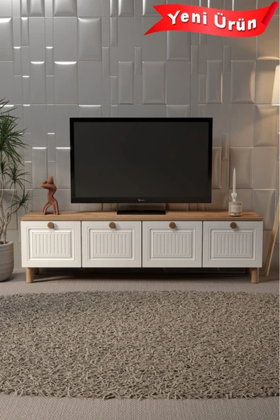 Platinreyon BOHEM 180 CM MDF KAPAK TV ÜNİTESİ ürün görseli 1