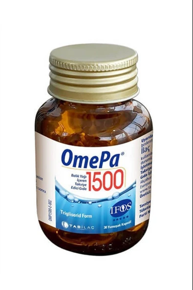 Omepa Balık Yağı 1500 mg 30 Kapsül ürün görseli 1