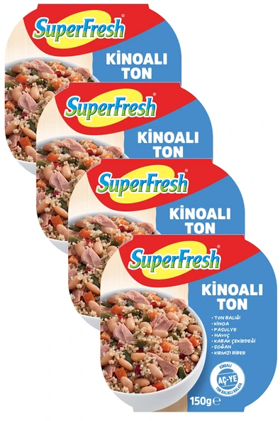 Superfresh Kinoalı Ton Balığı 150 gr x 4 Adet ürün görseli 1
