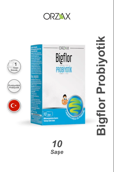 Ocean Bigflor Probiyotik Prebiyotik 10 Saşe ürün görseli 1