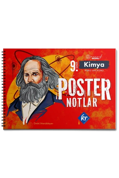 9. Sınıf Maarif Modeli Kimya Poster Notlar KR Akademi Yayınları ürün görseli 1