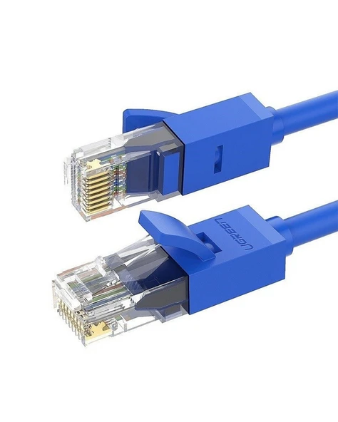 UGREEN CAT6 Ethernet Kablosu, 5 Metre, Mavi, 11204 ürün görseli 1