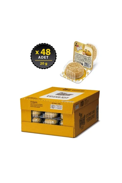 Eti Puf Gold Tuzlu Karamel Dolgulu 20 g x 48 Adet ürün görseli 1