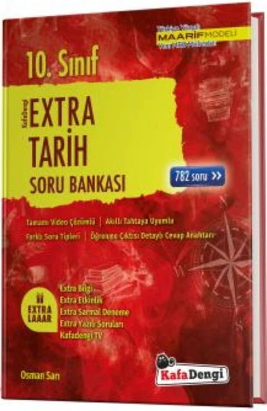 Kafa Dengi Yayınları 10. Sınıf Tarih Extra Soru Bankası ürün görseli 1
