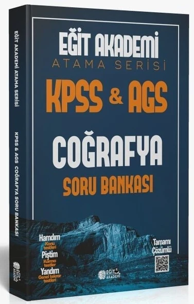 Eğit Akademi 2026 KPSS MEB-AGS Coğrafya Atama Serisi Soru Bankası Eğit Akademi ürün görseli 1