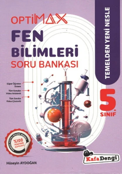 Kafa Dengi Yayınları 5. Sınıf Fen Bilimleri Optimax Soru Bankası ürün görseli 1