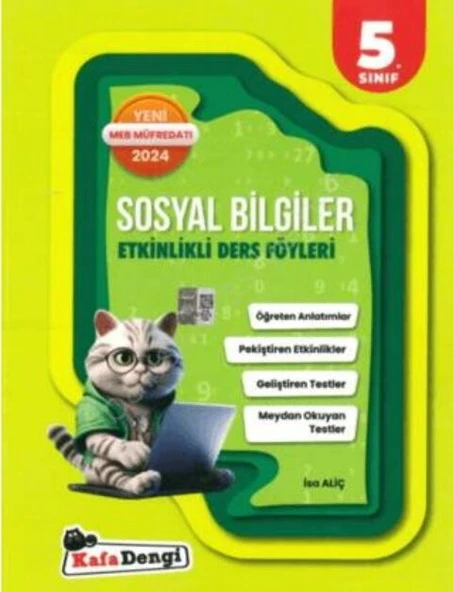 Kafadengi 5. Sınıf Sosyal Bilgiler Etkinlikli Ders Föyleri Kafa Dengi Yayınları ürün görseli 1