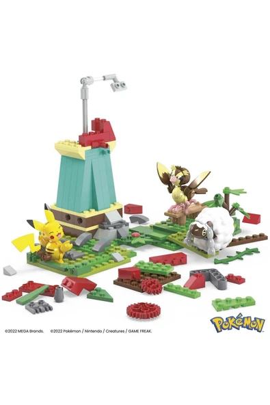Pokemon Mega Yel Değirmeni Kasabası Seti - Resim 2
