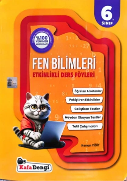 Kafadengi 6. Sınıf Fen Bilimleri Etkinlikli Ders Föyleri Kafa Dengi Yayınları ürün görseli 1
