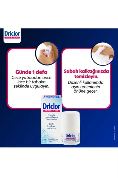 Driclor Antiperspirant Roll-on 20 Ml 3 Adet - Resim 7