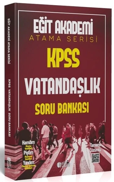 Eğit Akademi 2026 KPSS Vatandaşlık Atama Serisi Soru Bankası Eğit Akademi ürün görseli 1