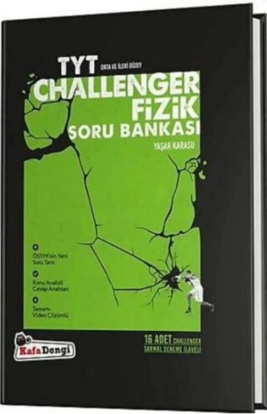 Kafa Dengi Yayınları TYT Challenger Fizik Soru Bankası ürün görseli 1