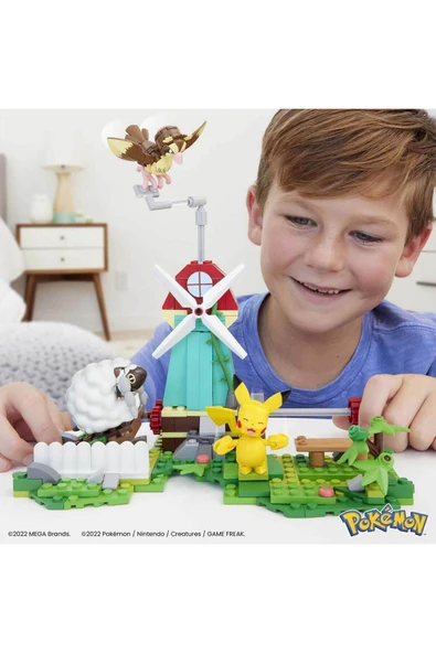 Pokemon Mega Yel Değirmeni Kasabası Seti - Resim 3
