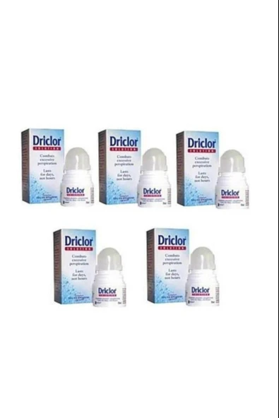 Driclor Antiperspirant Roll-on 20 Ml 5 Adet ürün görseli 1