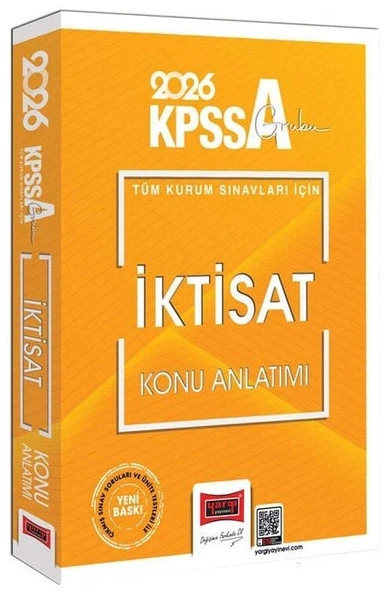 Yargı 2026 KPSS A Grubu İktisat Konu Anlatımı Yargı Yayınları ürün görseli 1
