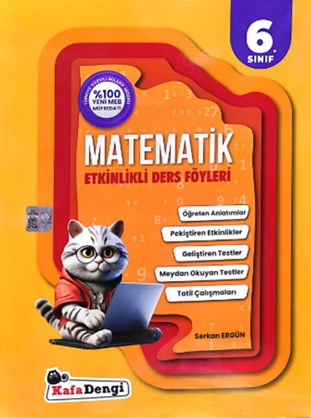 Kafadengi 6. Sınıf Matematik Etkinlikli Ders Föyleri Kafa Dengi Yayınları ürün görseli 1