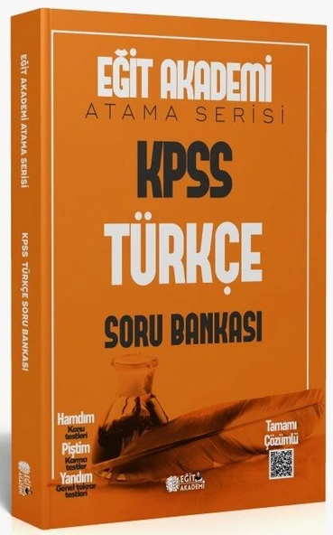 Eğit Akademi 2026 KPSS Türkçe Atama Serisi Soru Bankası Eğit Akademi ürün görseli 1