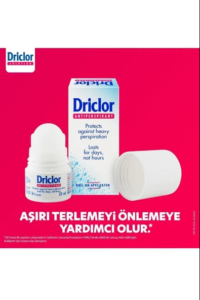Driclor Antiperspirant Roll-on 20 Ml 3 Adet - Resim 6