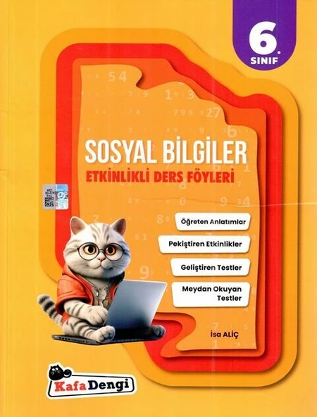 Kafa Dengi Yayınları 6. Sınıf Sosyal Bilgiler Etkinlikli Ders Föyleri ürün görseli 1