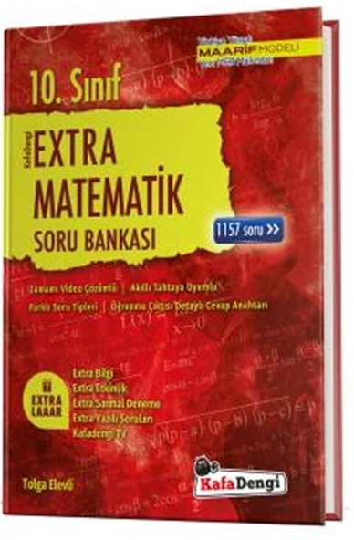 Kafa Dengi Yayınları 10. Sınıf Matematik Extra Soru Bankası ürün görseli 1
