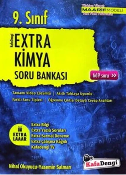 Kafa Dengi Yayınları 9. Sınıf Kimya Extra Soru Bankası ürün görseli 1