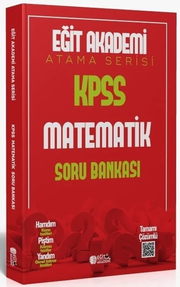 Eğit Akademi 2026 KPSS Matematik Atama Serisi Soru Bankası Eğit Akademi ürün görseli 1