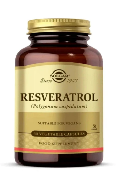 Solgar Resveratrol 60 Kapsül - Resim 3