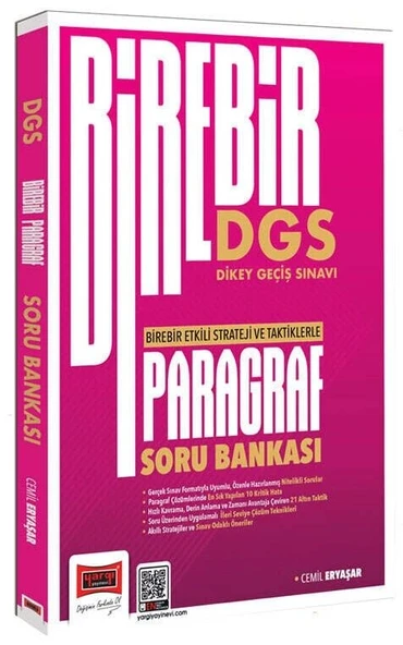 Yargı 2026 DGS Paragraf Birebir Soru Bankası Çözümlü - Cemil Eryaşar Yargı Yayınları ürün görseli 1