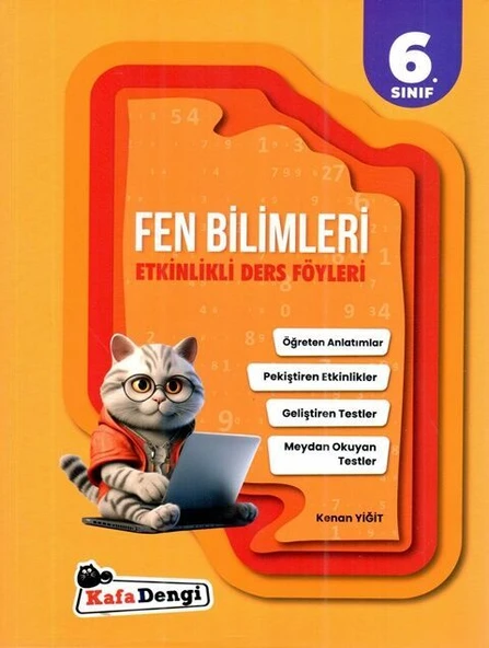Kafa Dengi Yayınları 6. Sınıf Fen Bilimleri Etkinlikli Ders Föyü ürün görseli 1