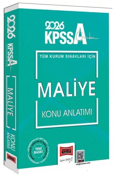 Yargı 2026 KPSS A Grubu Maliye Konu Anlatımı Yargı Yayınları ürün görseli 1