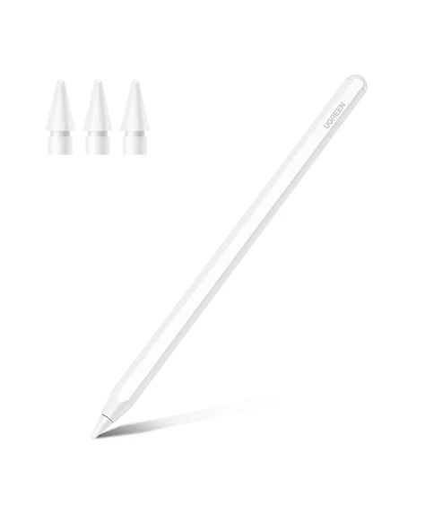 UGREEN iPad için Kalem Manyetik Kablosuz Şarj 2. Nesil Eğim Hassasiyeti Palm Reddetme Güç Ekranlı Kalem, 15910 ürün görseli 1