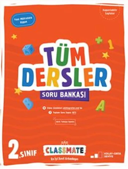 Okyanus Yayınları 2. Sınıf Classmate Tüm Dersler Soru Bankası ürün görseli 1