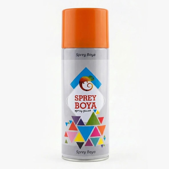 Turuncu Sprey Boya 400 ml Metal Ahşap Plastik Beton Yüzeylere Uygun Hobi Dekoratif Amaçlı Sprey Boya ürün görseli 1