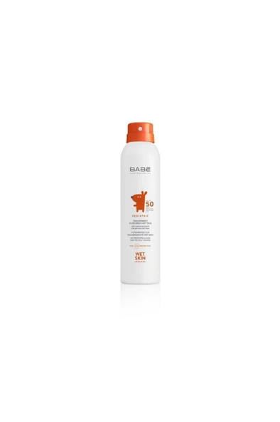 BABE Pediatric Transparent Sunscreen Wet Skin SPF50+ 200 ml ürün görseli 1