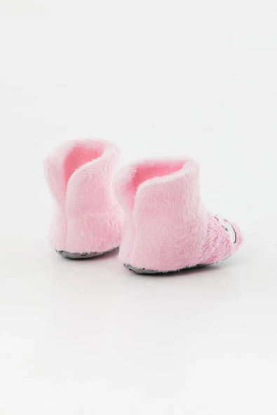 Kız Çocuk Pembe Bebek Panduf - Resim 3