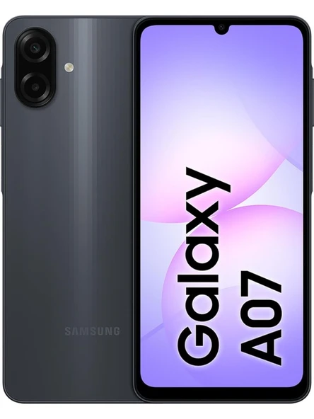 Samsung Galaxy A07 128 GB 4 GB Ram (Samsung Türkiye Garantili) Siyah ürün görseli 1