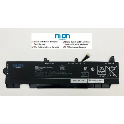 Nion Hp CC03XL uyumlu TİP 2 Notebook Batarya - Pil ürün görseli 1