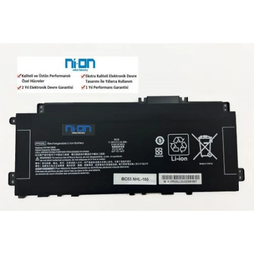 Nion Hp Pavilion 14-DV0009NT 2W6K4EA uyumlu Notebook Batarya - Pil ürün görseli 1