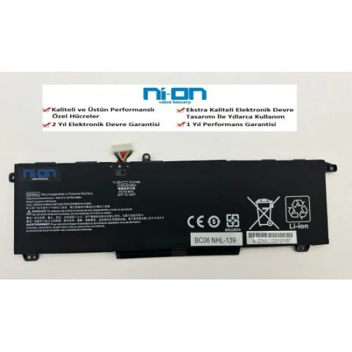 Nion Hp L84392-006 uyumlu Notebook Batarya - Pil ürün görseli 1
